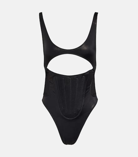 Mugler Cutout swimsuit - Mugler - Modalova