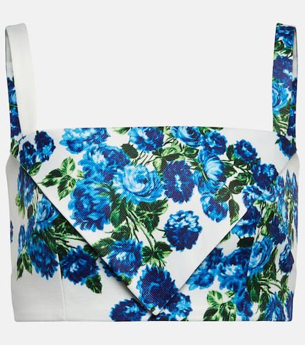 Zori floral crop top - Emilia Wickstead - Modalova