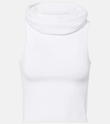Alaia Hooded crop top - Alaia - Modalova