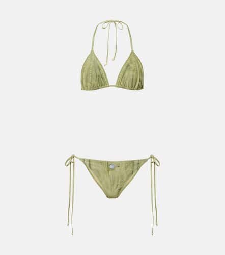 Trompe-l'Åil printed bikini - Acne Studios - Modalova