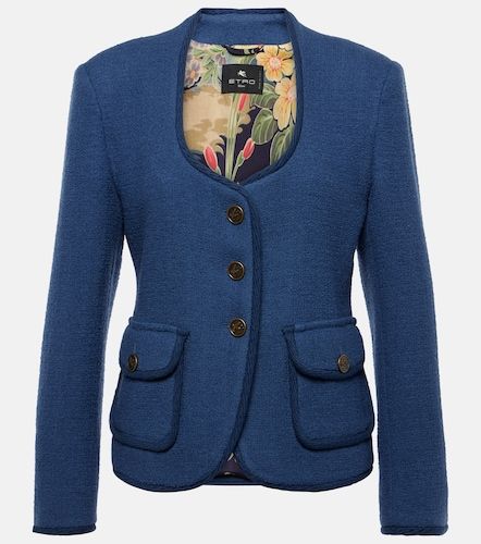 Etro Blazer in misto lana - Etro - Modalova