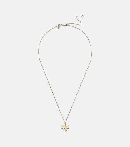 Collar Elephant Tail de oro de 14 ct con diamantes - Sydney Evan - Modalova