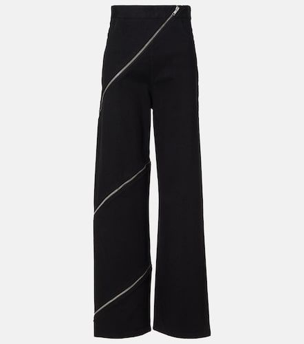 Alaïa Pantalones anchos Spiral de algodón - Alaia - Modalova