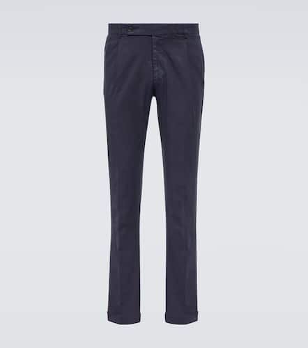 Schmale Mid-Rise-Chinohose - Thom Sweeney - Modalova