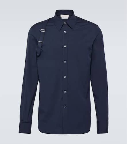 Harness cotton poplin shirt - Alexander McQueen - Modalova