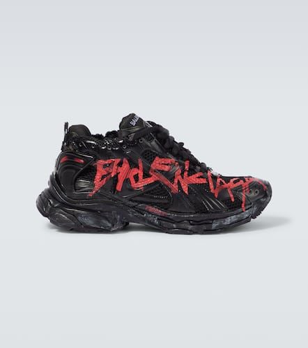 Runner Graffiti printed sneakers - Balenciaga - Modalova