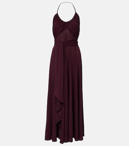 Alaïa Vestido largo de jersey drapeado - Alaia - Modalova