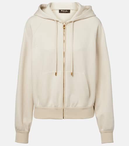 Viera cotton, silk, and cashmere hoodie - Loro Piana - Modalova