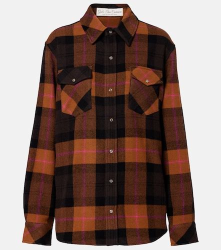 Checked cashmere shirt - God's True Cashmere - Modalova