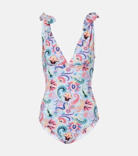 Etro Printed bow-detail swimsuit - Etro - Modalova