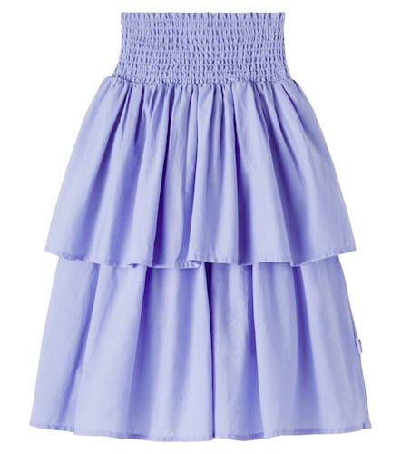 Falda Brenna de algodón a capas - Molo - Modalova