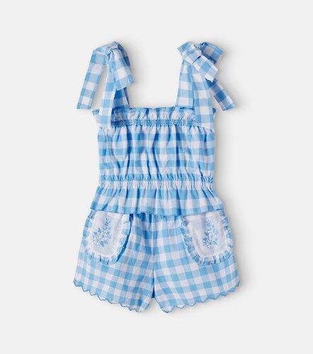 Set Viola de top y shorts de algodón - Bebe Organic - Modalova