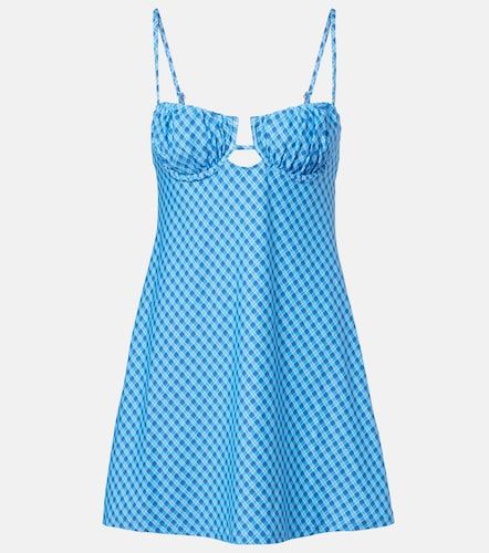 Montce Petal plaid minidress - Montce - Modalova