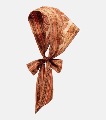 Sciarpa in seta con stampa paisley - Zimmermann - Modalova