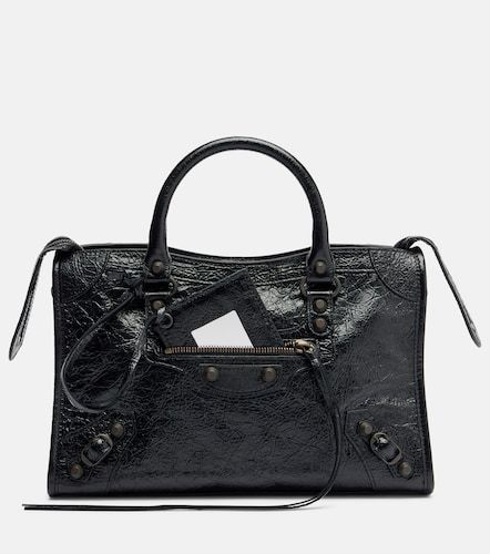 Le City Small leather top-handle bag - Balenciaga - Modalova