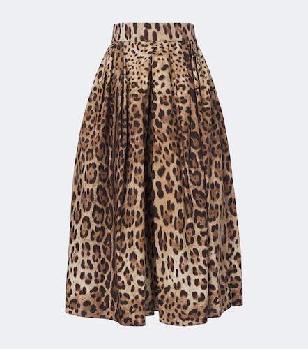 Midirock aus Baumwolle - Dolce&Gabbana - Modalova