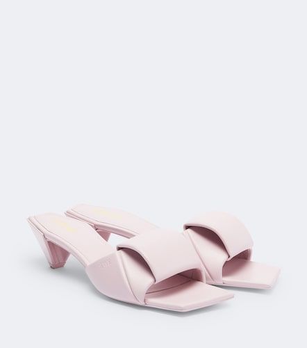 Loewe Origami leather mules - Loewe - Modalova