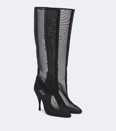 Alaïa Botas altas de malla - Alaia - Modalova