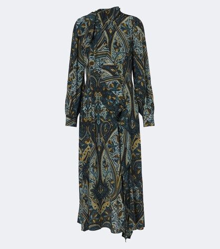 Abito midi Sabrina in crêpe de chine di seta - Ulla Johnson - Modalova