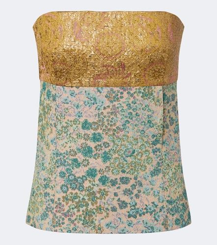 Dries Van Noten Jacquard bustier - Dries Van Noten - Modalova
