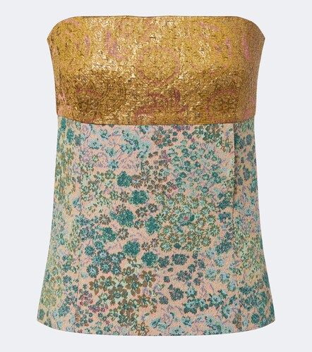 Dries Van Noten Jacquard bustier - Dries Van Noten - Modalova
