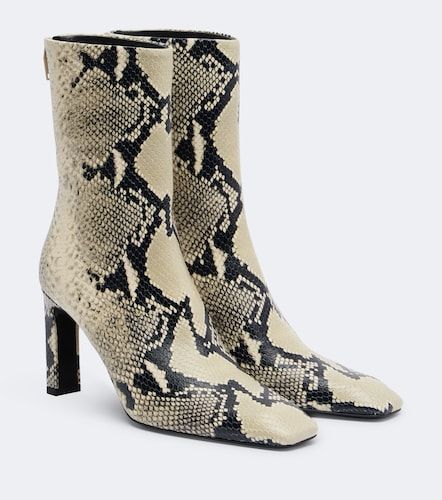 Toteme Botines de piel grabada - Toteme - Modalova