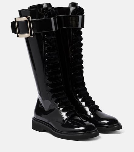 Stiefel Viv' Rangers aus Lackleder - Roger Vivier - Modalova