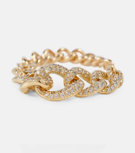 Gradual PavÃ© Link 18kt ring with diamonds - Shay Jewelry - Modalova
