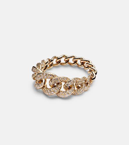 Gradual Pavé Link 18kt ring with diamonds - Shay Jewelry - Modalova