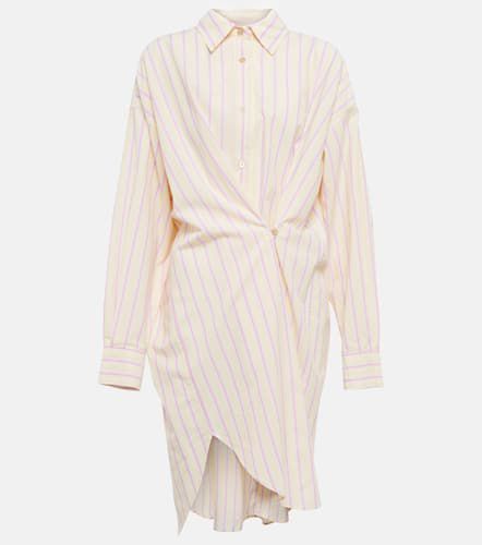 Seen striped cotton shirt minidress - Marant Etoile - Modalova