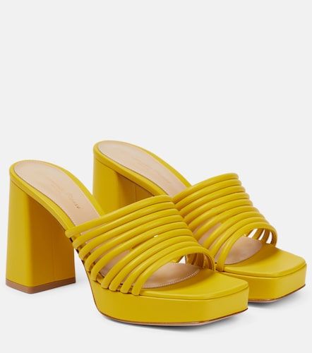 Mules Lena 95 de piel - Gianvito Rossi - Modalova