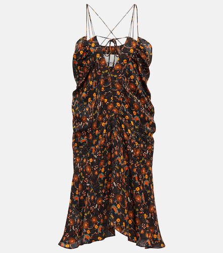 Presly floral silk-blend minidress - Isabel Marant - Modalova