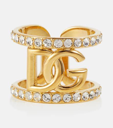 DG crystal-embellished ring - Dolce&Gabbana - Modalova