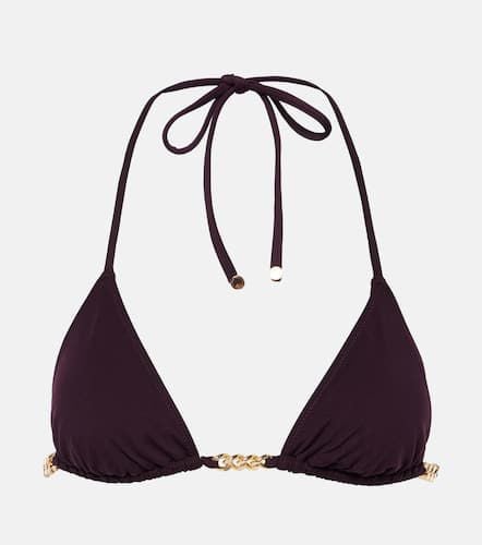 Chain-trimmed halter-neck bikini - Stella McCartney - Modalova