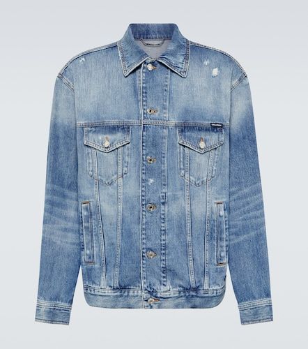Dolce&Gabbana Distressed Jeansjacke - Dolce&Gabbana - Modalova