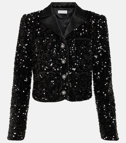 Sequined cropped jacket - Self-Portrait - Modalova