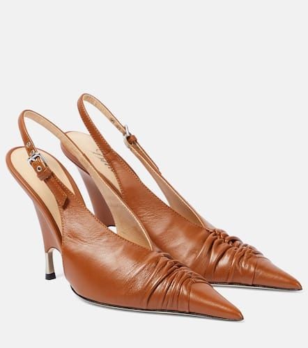 Blumarine Leather slingback pumps - Blumarine - Modalova