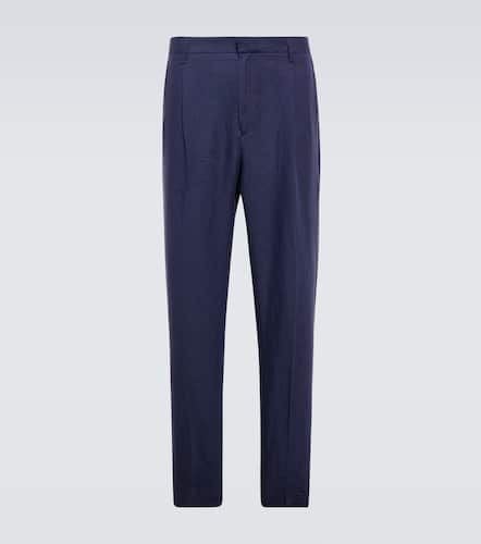 Sunspel Linen straight pants - Sunspel - Modalova