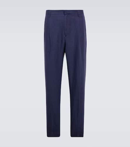 Sunspel Linen straight pants - Sunspel - Modalova