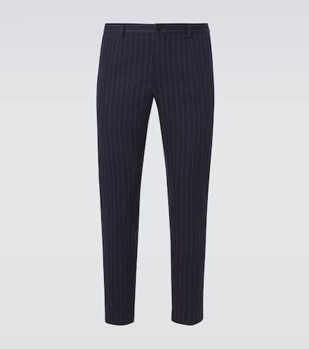 Pinstripe wool and cashmere suit pants - Dolce&Gabbana - Modalova