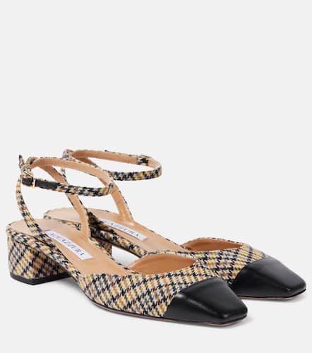 French Flirt 35 tartan pumps - Aquazzura - Modalova