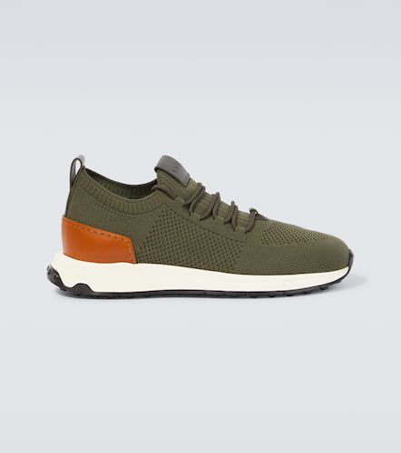 Tod's Leather-trimmed sneakers - Tod's - Modalova