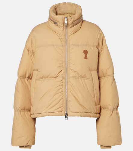 Ami De CÅur technical canvas down jacket - Ami Paris - Modalova