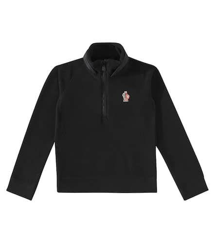 Fleece half-zip top - Moncler Grenoble Enfant - Modalova