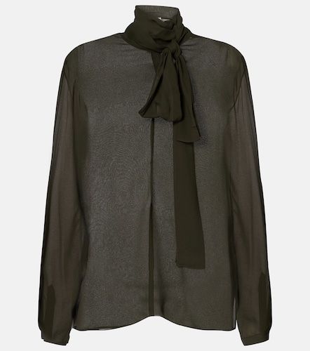 Alaia Crepe georgette blouse - Alaia - Modalova