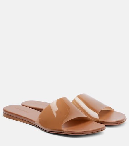 Amina Muaddi Bianca Glass 95 mules - Amina Muaddi - Modalova
