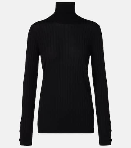 Wool and cashmere turtleneck sweater - Moncler - Modalova