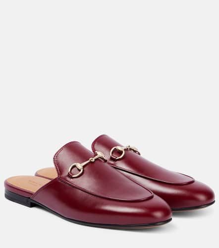 Princetown Horsebit leather mules - Gucci - Modalova