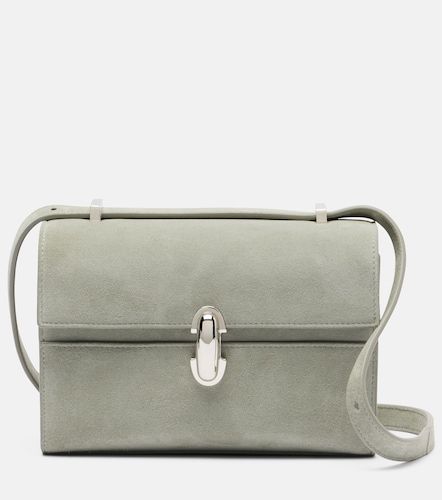 Borsa a spalla Symmetry 19 Mini in suede - Savette - Modalova