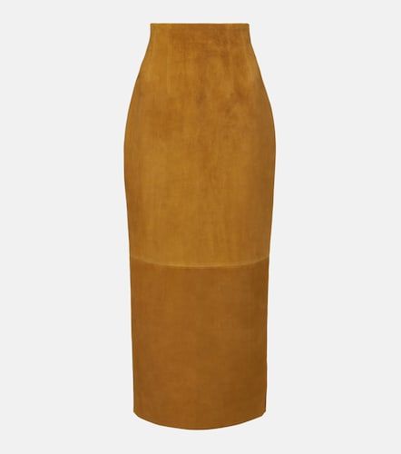 Maxirock Loxley aus Veloursleder - Khaite - Modalova
